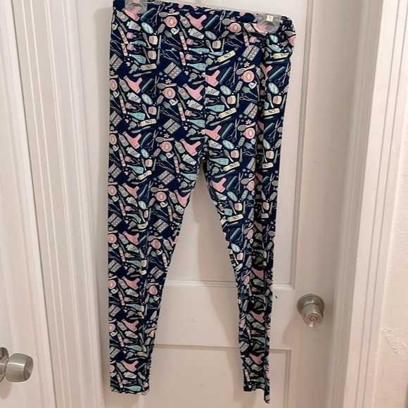 Lularoe hair/makeup leggings - Picture 1 of 3